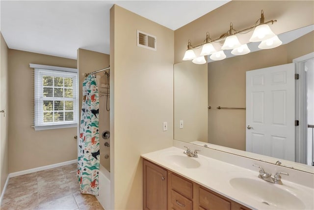 360 Steeplechase Dr, Cranberry Twp, PA 16066 - full bath with double vanity and shower / tub combo