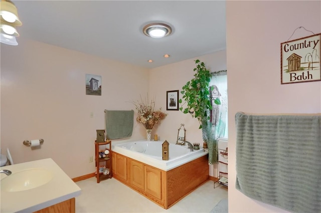 1059 Old Princeton Rd, Shenango Twp Law, PA 16101 - full bathroom with a bath and vanity
