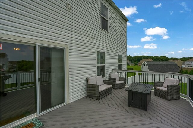 112 Norfolk Dr, Buffalo Twp But, PA 16055 - view of wooden terrace