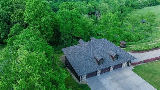7 Shepherds Ln, North Strabane, PA 15330 - aerial view of property and surrounding area
