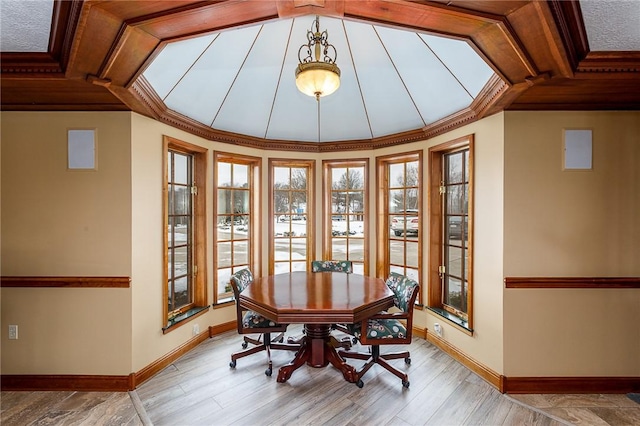 7 Shepherds Ln, North Strabane, PA 15330 - dining room with ornamental molding and wood finished floors