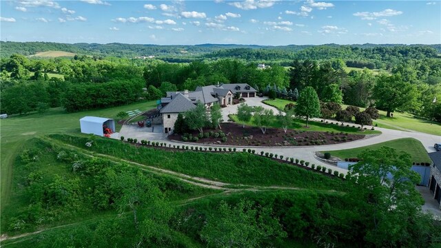 7 Shepherds Ln, North Strabane, PA 15330 - view of subject property featuring a heavily wooded area