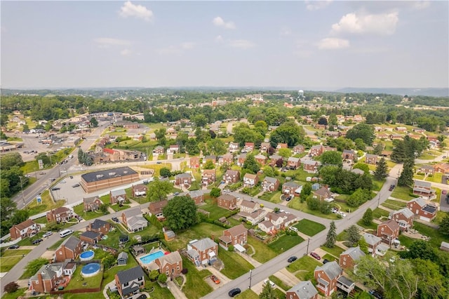 33 S Vireo Dr, Kennedy Twp, PA 15136 - aerial view of property and surrounding area with nearby suburban area