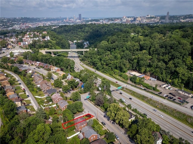 3917 Beechwood Blvd, Squirrel Hill, PA 15217 - view of property location with a major roadway and property parcel outlined