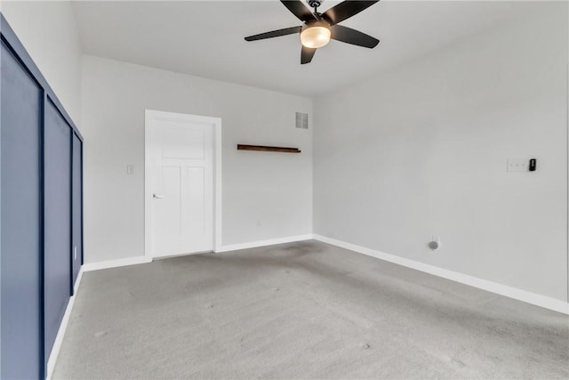 313 Camden Dr, Lehigh Twp, PA 16063 - spare room with carpet flooring and a ceiling fan