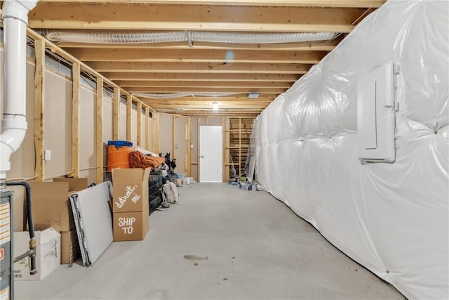 313 Camden Dr, Lehigh Twp, PA 16063 - view of unfinished basement