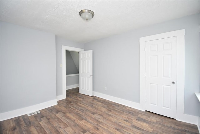 2300 Palm Beach Ave, Beechview, PA 15216 - unfurnished bedroom featuring wood finished floors and a textured ceiling
