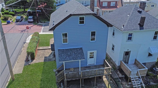 2300 Palm Beach Ave, Beechview, PA 15216 - back of house with a shingled roof