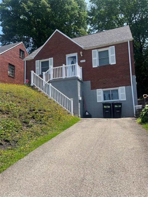 3539 York St, Munhall, PA 15120 - view of front of home with brick siding