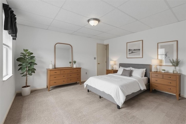 435 Walde St, Mount Oliver, PA 15210 - carpeted bedroom featuring a drop ceiling