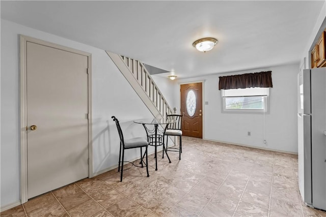 435 Walde St, Mount Oliver, PA 15210 - entrance foyer featuring stairs