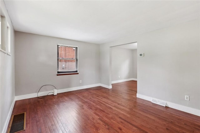 330 Delaney Dr, Wilkins Twp, PA 15235 - spare room with hardwood / wood-style flooring and baseboards