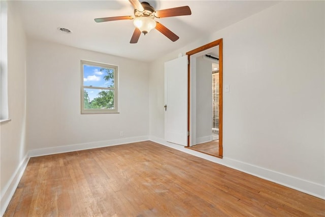 112 Taylor Run Rd, Monongahela, PA 15063 - spare room featuring light wood finished floors and a ceiling fan