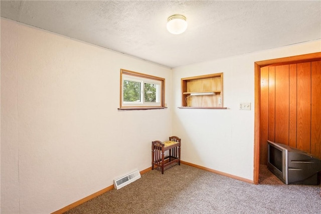 501 Bay, Stonycreek Twp, PA 15902 - carpeted spare room featuring baseboards and a textured ceiling