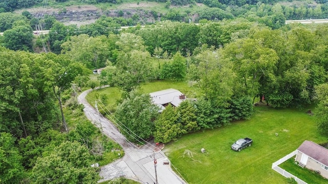 1451 Keystone St, Natrona Hts/Harrison Twp, PA 15065 - bird's eye view of a forest