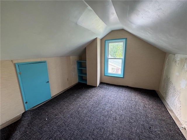 3112 Ridge Ave, Hopewell Twp Bea, PA 15001 - additional living space featuring lofted ceiling and dark carpet