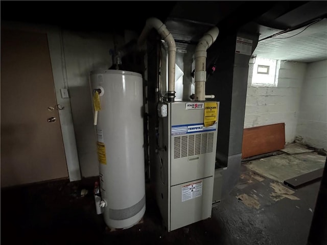 3112 Ridge Ave, Hopewell Twp Bea, PA 15001 - utility room with water heater