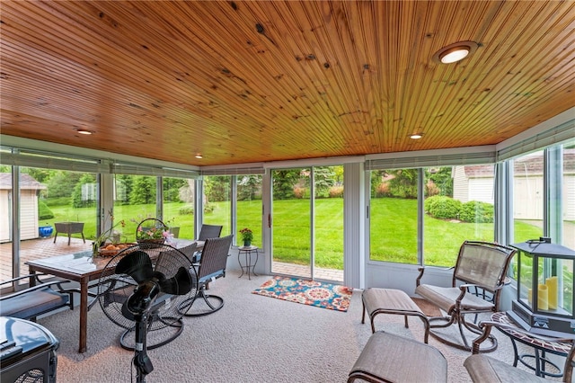 295 Sugar Cp, Peters Twp, PA 15367 - sunroom with healthy amount of natural light and outdoor dining area
