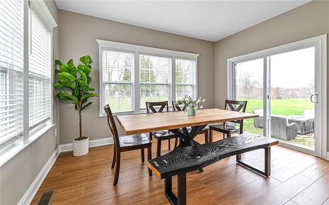 1191 Brook View Ct, Mccandless, PA 15237 - dining area featuring wood finished floors