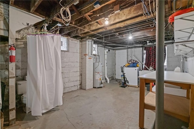 3485 Beechwood Blvd, Greenfield, PA 15217 - below grade area featuring water heater