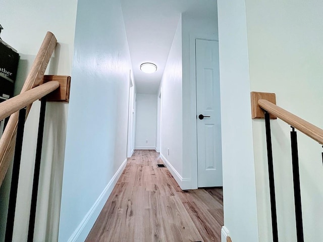 155 Broadbent Rd, Ohio Twp, PA 15143 - hallway featuring light wood-style flooring and baseboards
