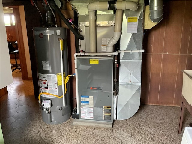 143 Herbst Rd, Kennedy Twp, PA 15108 - utilities with gas water heater and heating unit