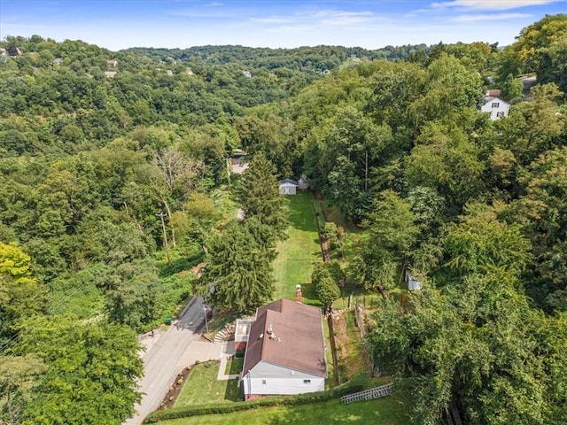 737 Spring Grove Rd, Ohara, PA 15215 - aerial view of property and surrounding area with a forest
