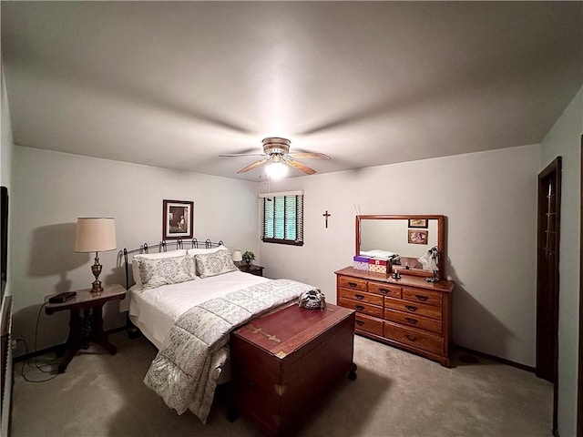 315 Lake Dr, Neshannock Twp, PA 16105 - carpeted bedroom with a ceiling fan