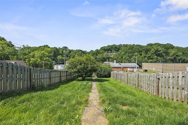 12 Township Rd, West View, PA 15229 - fenced backyard featuring a view of trees