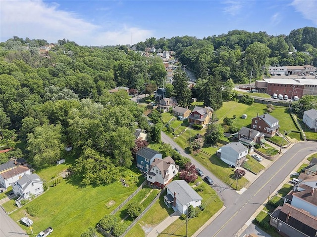 12 Township Rd, West View, PA 15229 - aerial view of property and surrounding area with nearby suburban area