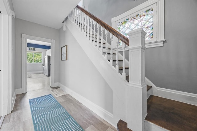 12 Township Rd, West View, PA 15229 - stairway featuring baseboards