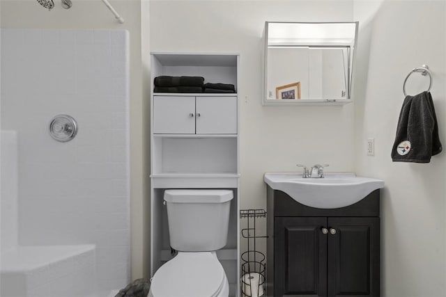 23 Sunset Ct, Cranberry Twp, PA 16066 - bathroom featuring tiled shower and vanity