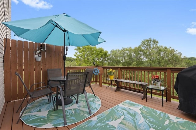 23 Sunset Ct, Cranberry Twp, PA 16066 - wooden deck featuring grilling area and outdoor dining space