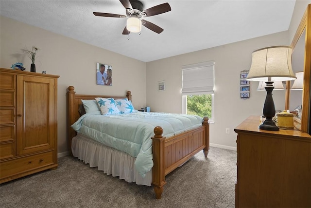 23 Sunset Ct, Cranberry Twp, PA 16066 - carpeted bedroom with baseboards and ceiling fan