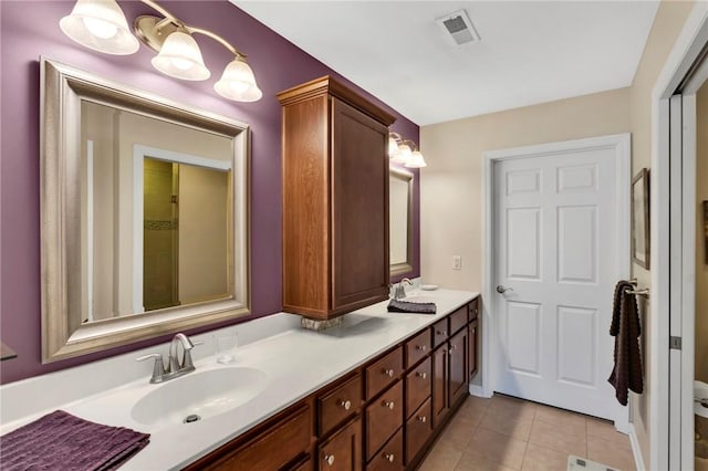 1041 Clerkenwell Ln, Cranberry Twp, PA 16066 - bathroom featuring double vanity and tile patterned floors