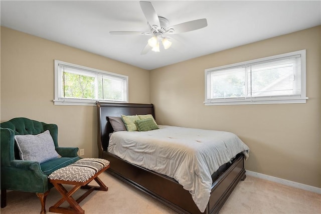108 Mary St, Ross Twp, PA 15214 - bedroom featuring light colored carpet and ceiling fan