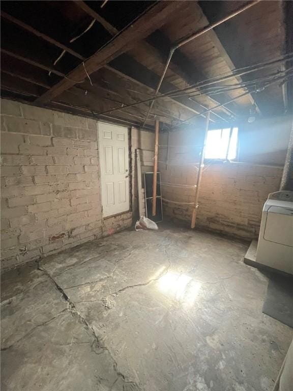 1354 Water St, Indiana Boro Ind, PA 15701 - below grade area featuring washer / clothes dryer