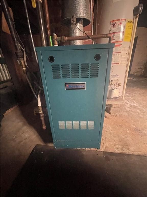 1354 Water St, Indiana Boro Ind, PA 15701 - utilities with gas water heater and a heating unit