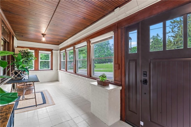 2026 Darlington Rd, Chippewa Twp, PA 15010 - sunroom with tile patterned floors