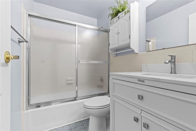 604 Calais Dr Unit 1203, Mccandless, PA 15237 - full bath with vanity, combined bath / shower with glass door, and tasteful backsplash