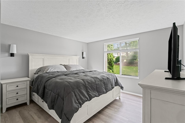 6013 Patrick Henry, Hopewell Twp Bea, PA 15001 - bedroom featuring light wood-type flooring and a textured ceiling