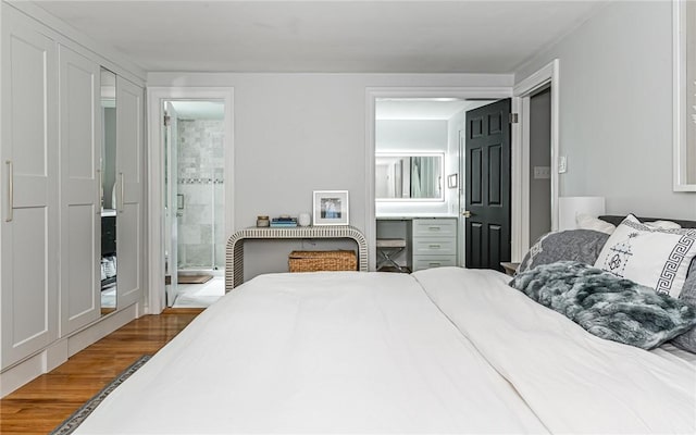 4077 Clarkland Ave, Hampton, PA 15101 - bedroom with wood finished floors and ensuite bath