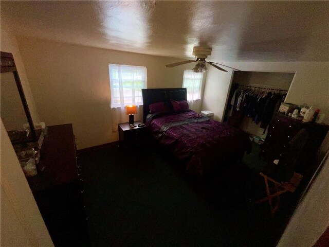 242 Chester Ave, Perry Hilltop, PA 15214 - carpeted bedroom featuring ceiling fan