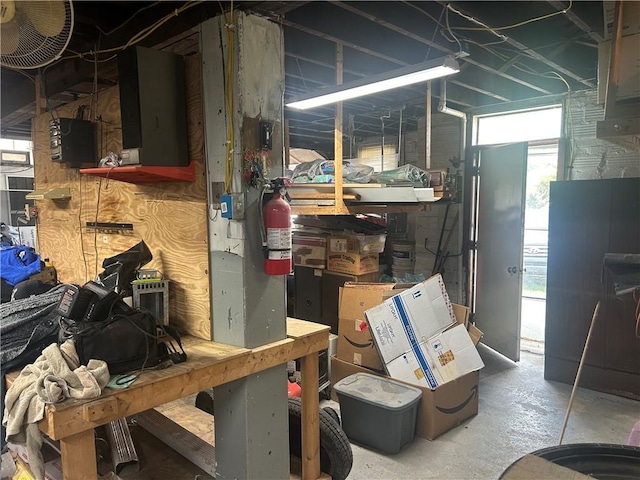 147 S 9th St, Connellsville, PA 15425 - below grade area with a workshop area