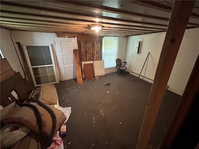 19 Wickhaven Hollow Rd, Perry Twp Fay, PA 15492 - basement featuring electric panel