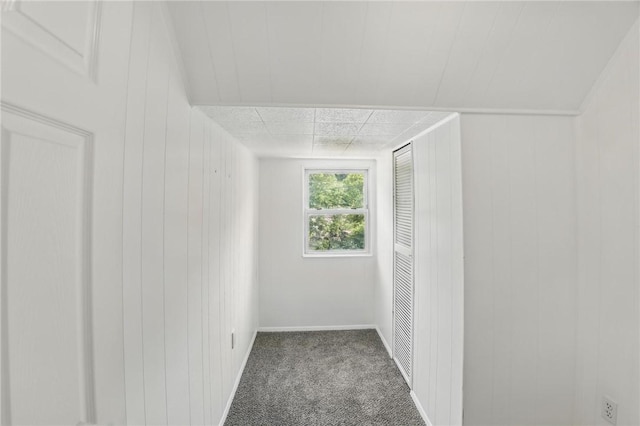 347 Washington St, Leetsdale, PA 15056 - spare room with carpet and wood walls