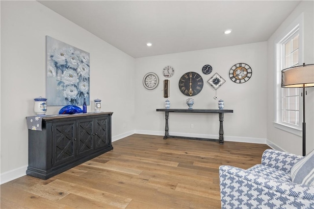 159 Heather Dr, North Strabane, PA 15317 - sitting room featuring wood finished floors, healthy amount of natural light, and recessed lighting