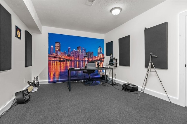 159 Heather Dr, North Strabane, PA 15317 - playroom featuring carpet flooring and a desk