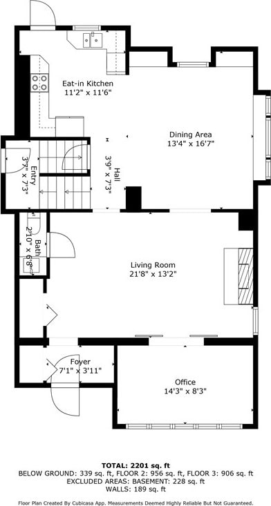5719 Hobart St, Squirrel Hill, PA 15217 - view of room layout