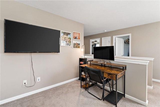 159 Horseshoe Dr, North Fayette, PA 15071 - home office with light colored carpet and ceiling fan